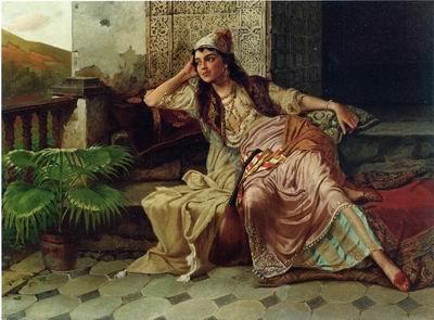 unknow artist Arab or Arabic people and life. Orientalism oil paintings 614 oil painting image